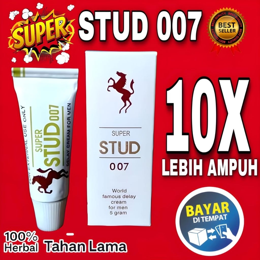 STUD 007 KRIM ORIGINAL 100%  krim Oles Pria OBAT OLES PRIA TRADISIONAL Super Stud 007 ORIGINAL