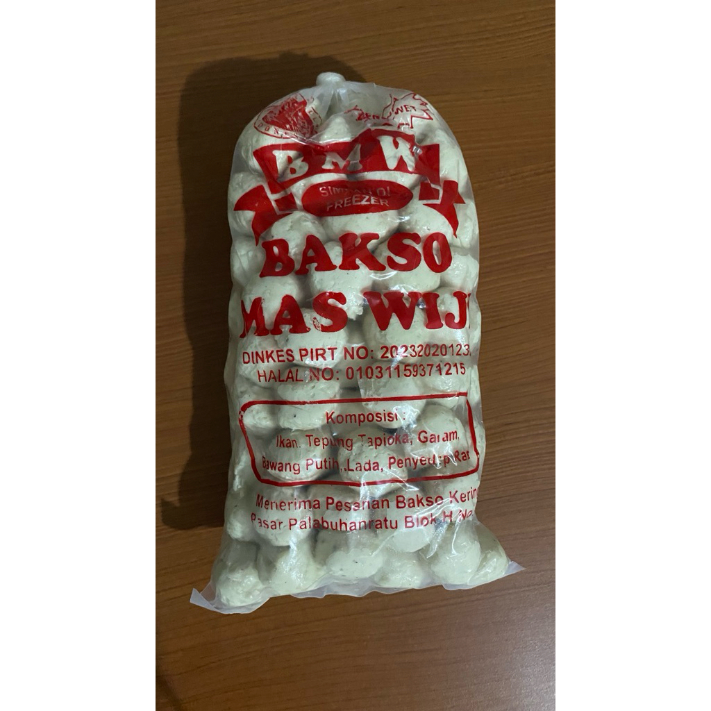 Bakso ikan super isi 100 biji