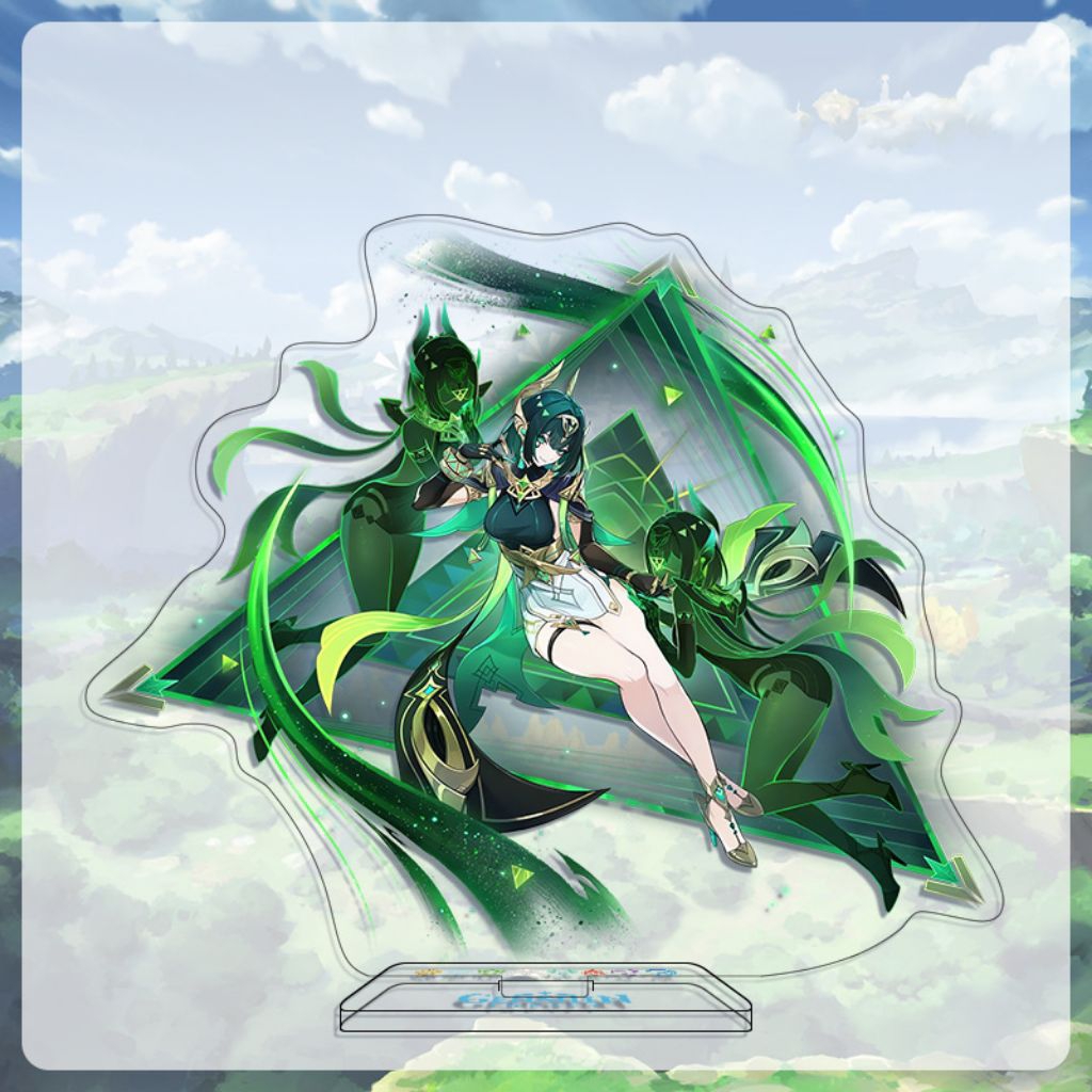 Genshin Standee Acrylic SUMERU FONTAINE Wanderer Alhaitham Furina Nefer