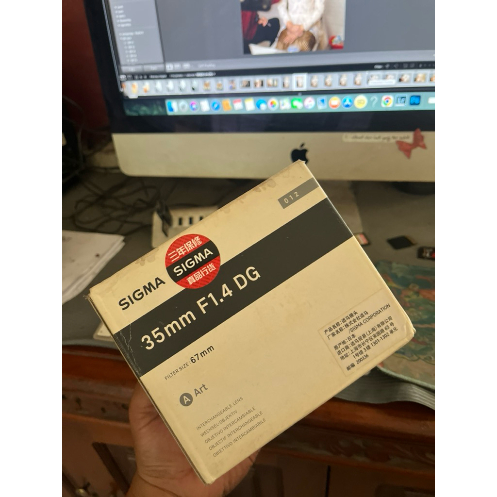 Sigma art 35mm F 1.4 For canon