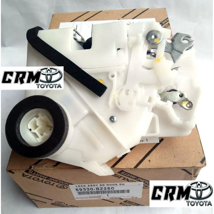 Door Lock Pintu Belakang Tengah Kanan Avanza Xenia 2012-2021 Agya Ayla 2017-Up Original 69330-BZ260 