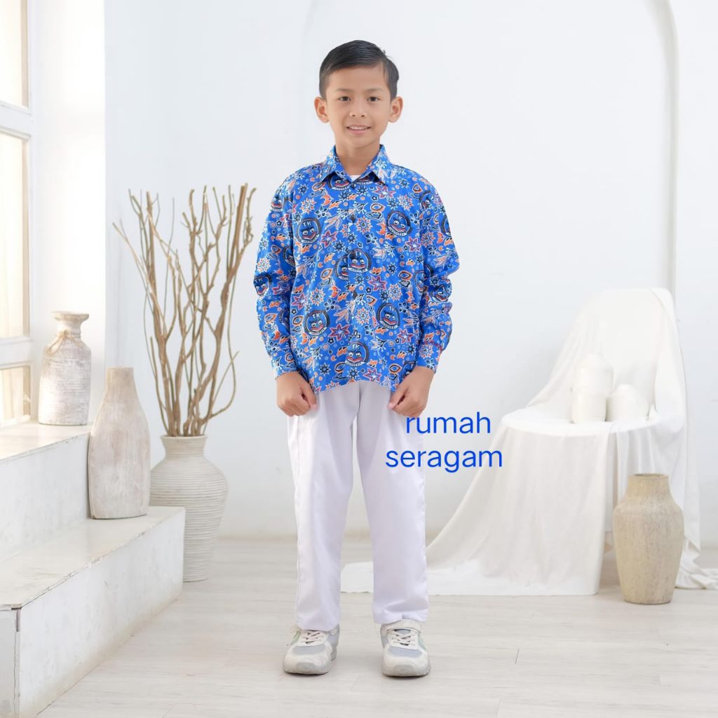 SERAGAM BIRU TK IGTKI/BATIK TK NASIONAL