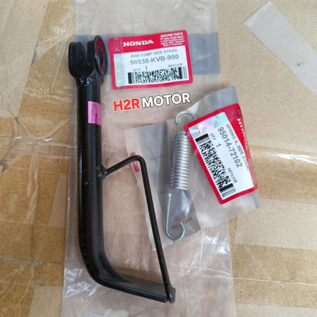 standar samping standar + per Honda Vario 110 LED Vario carbu