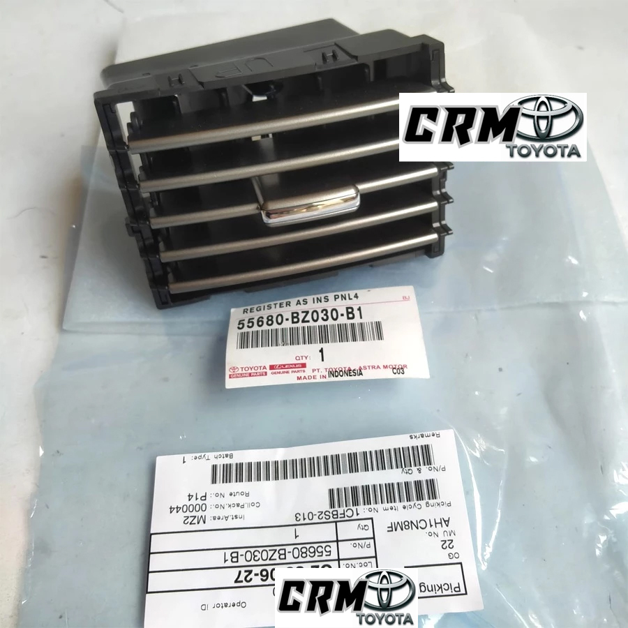 Grille Gril Kisi-Kisi AC Depan Tengah Kanan Kiri Rush Terios 2006-2017 Lama 55670-BZ040-B0 55680-BZ0