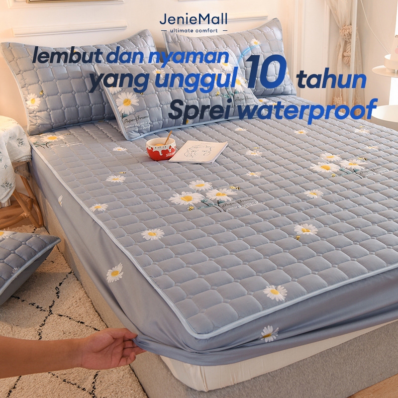 Sprei Waterproof Sprei Anti Air Sprei Protektor bermotif ukuran 120x200 Anti Air/ Sprei Waterproof