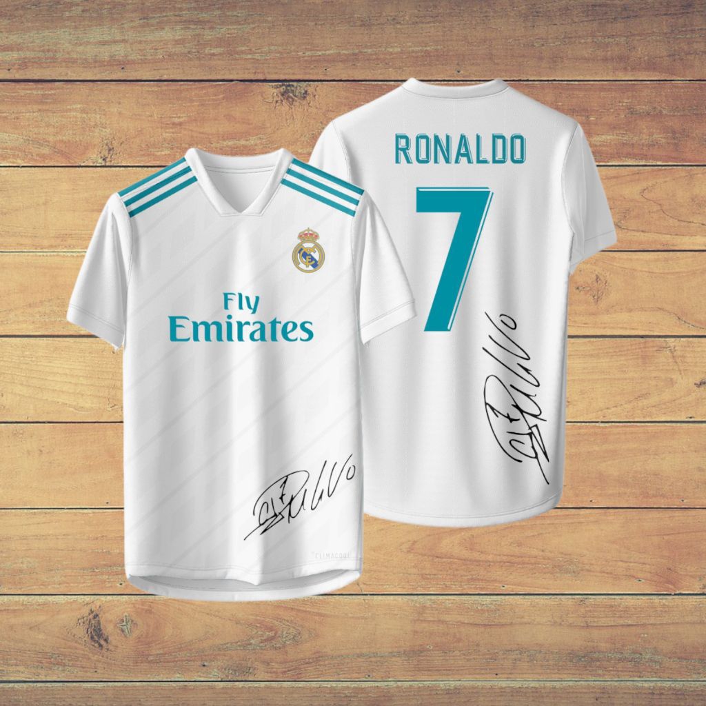 Jersey Ronaldo Spesial Tanda Tangan