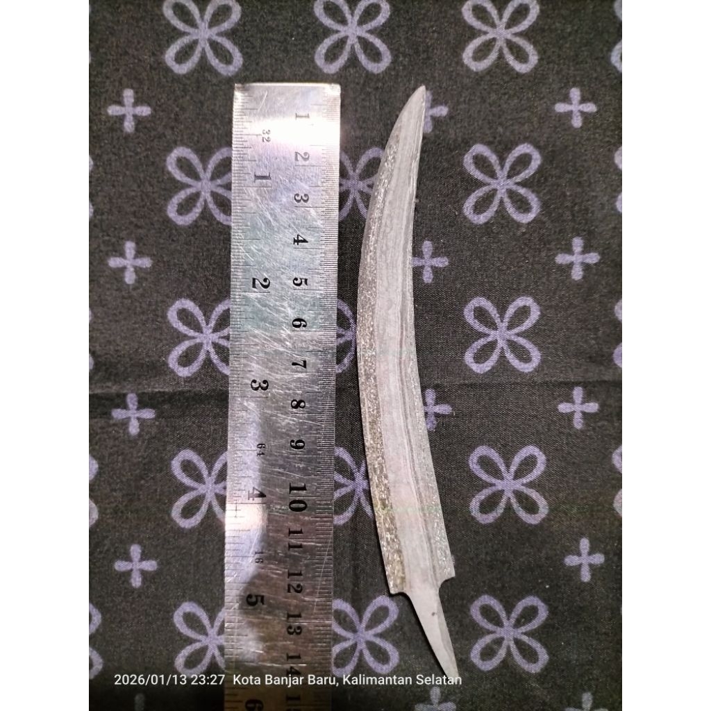 Pisau Kuku Bima Pamor 12 cm