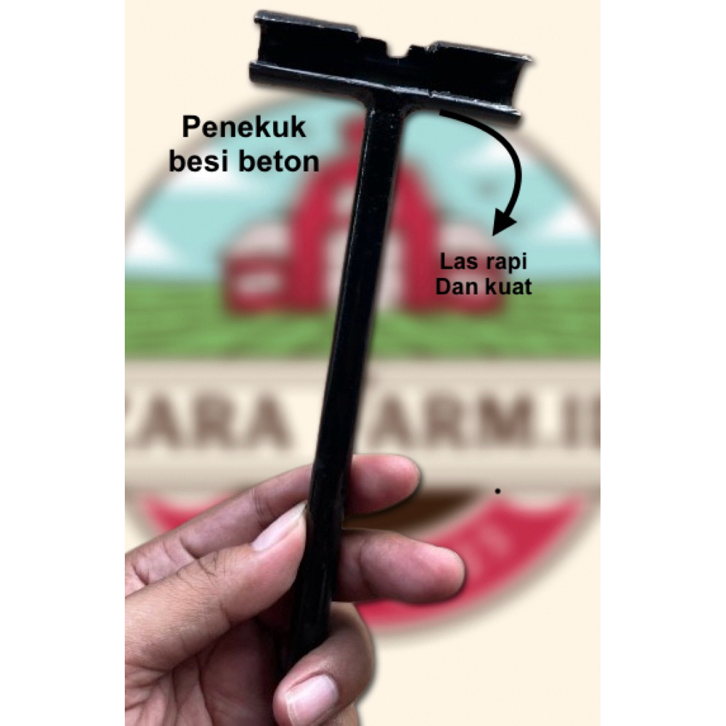 alat penekuk besi beton, begel manual