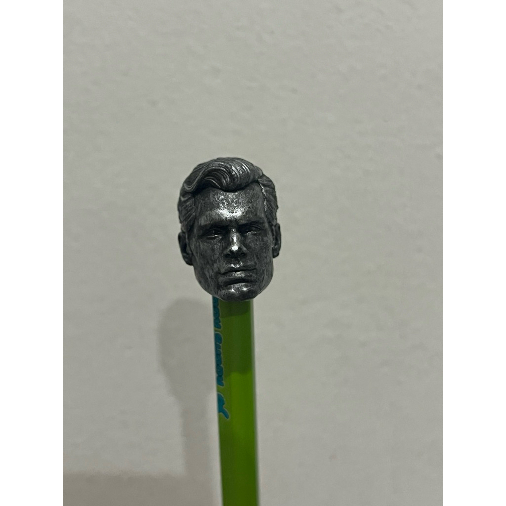 Mcfarlane Head sculpt Superman Henry Cavill False God Silver