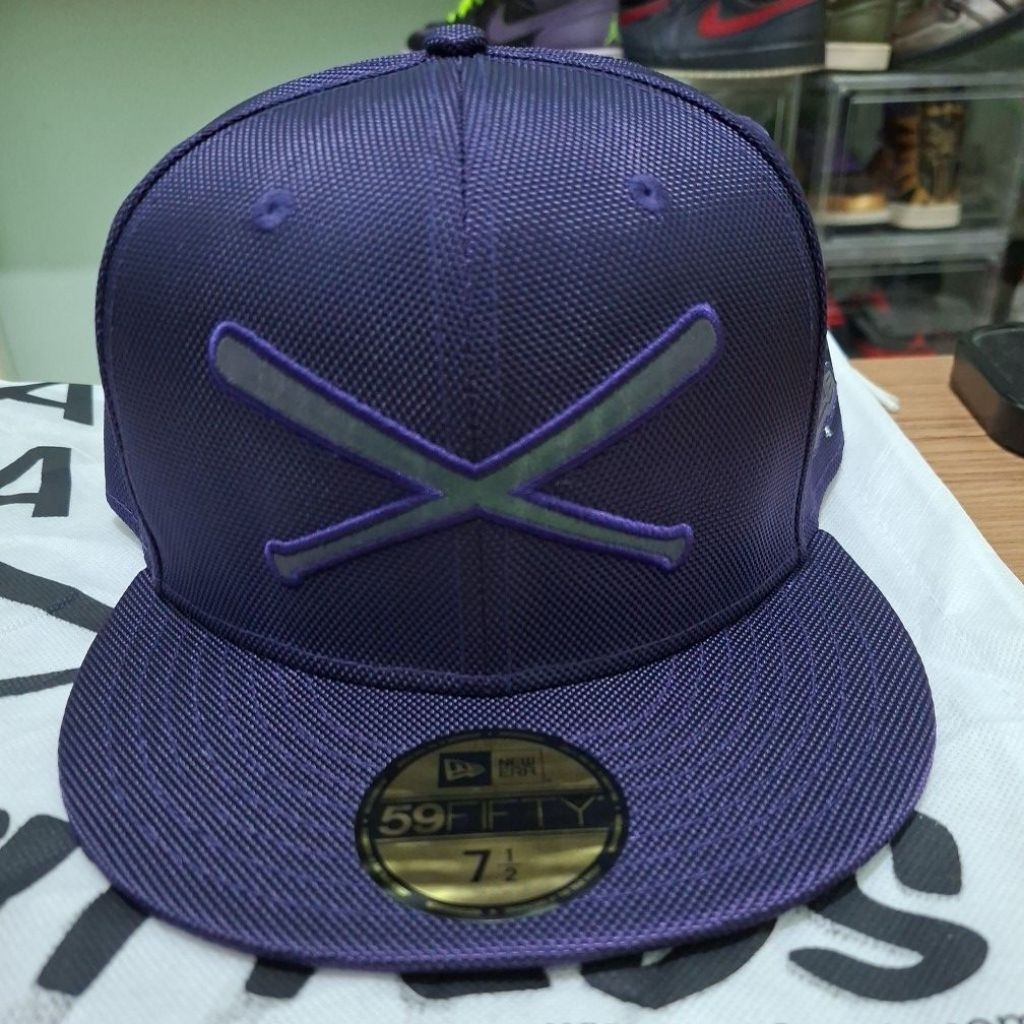 New Era Justfitteds Crossed Bats Hannes Birthday 2025 'Xeno V2' 59Fifty Cap