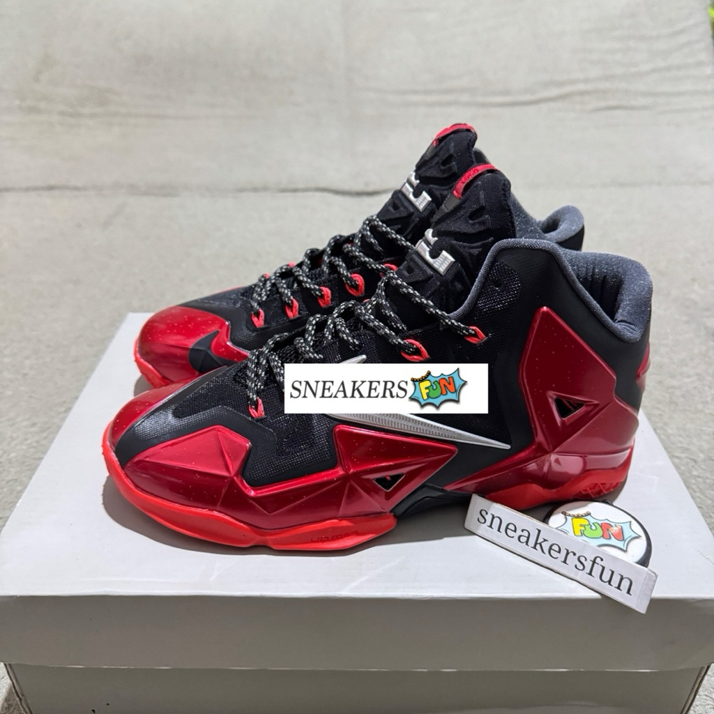 SEPATU BASKET LEBRON11 MIAMI HEAT PREMIUM ORIGINAL