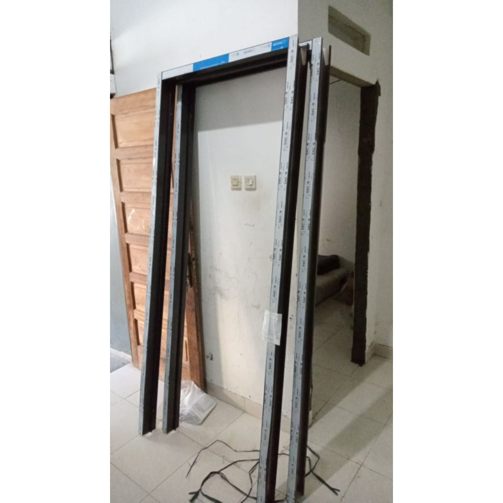 kusen pintu aluminium/gawang untuk pintu