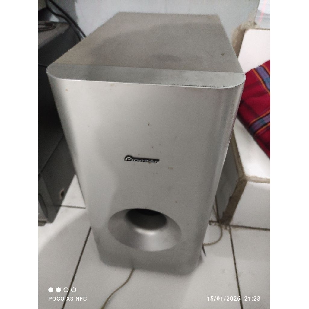 Speaker Subwofer pasif merk pioneer (minus box aja)