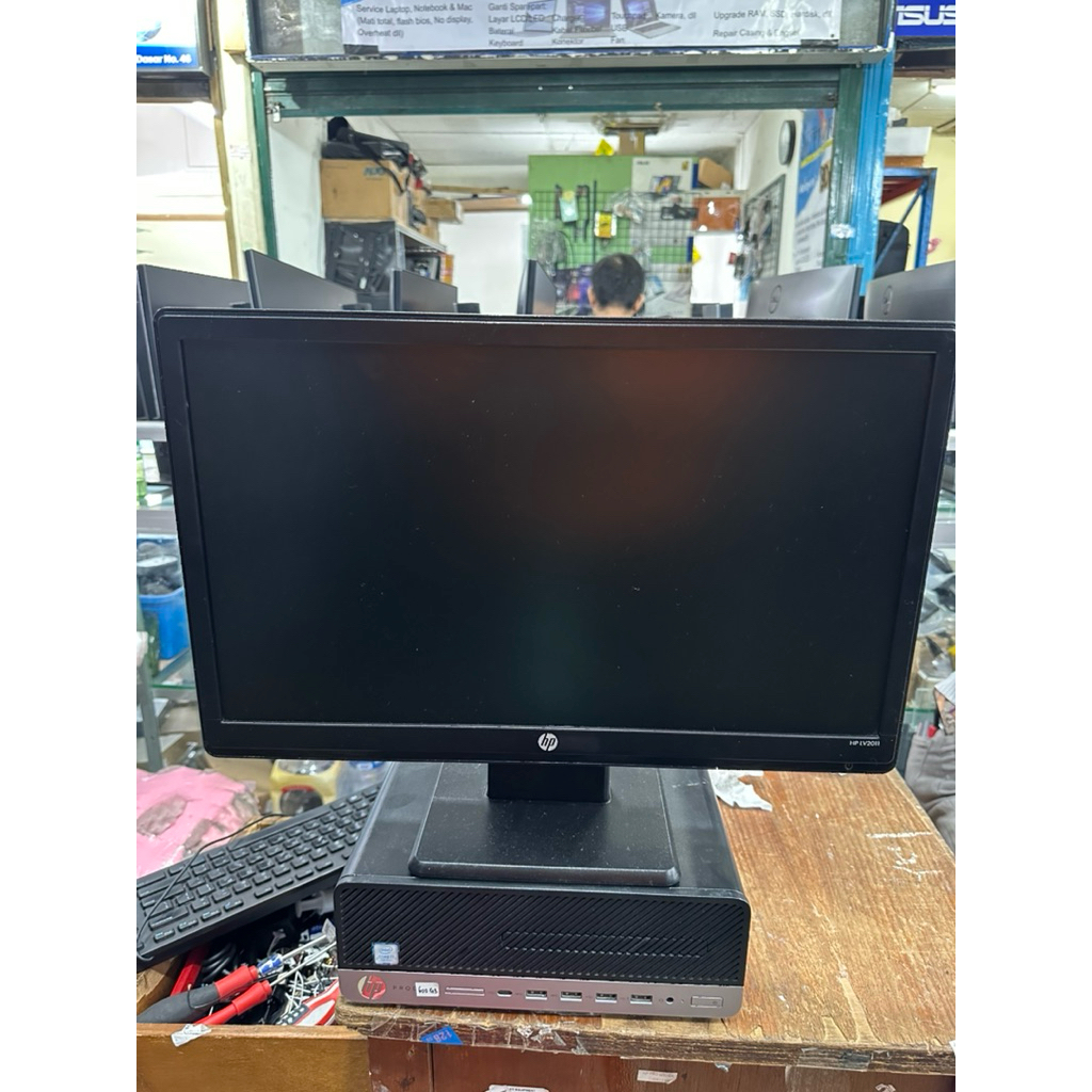Ready monitor hp 20 inchi