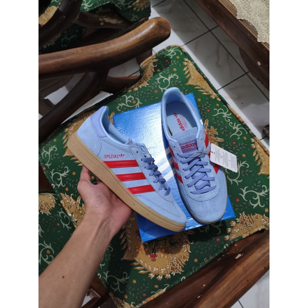Adidas Handball Spezial Glow Blue/Red