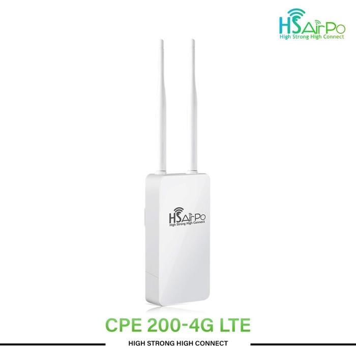 HSAirPo CPE200-4G-LTE Access Point 4G LTE Outdoor Wireless 2.4ghz 300Mbps HS AirPo CPE200 4G LTE N1