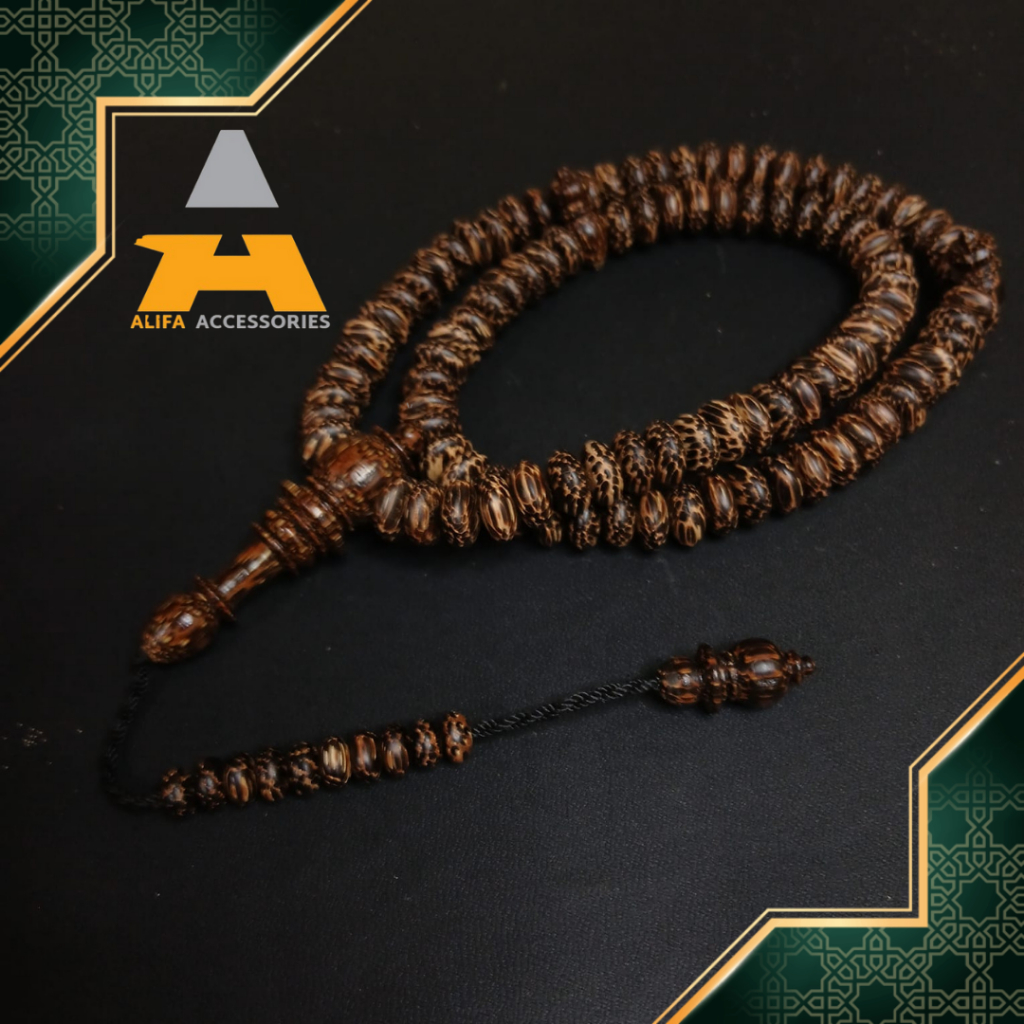 Tasbih liwung hitam original kwalitas premium