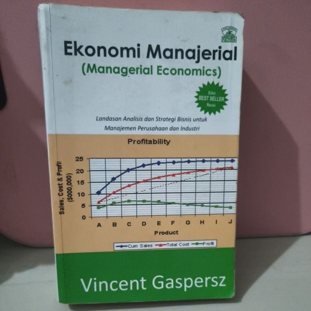 Buku Ekonomi Manajerial Managerial Economics by Vincent Gaspersz