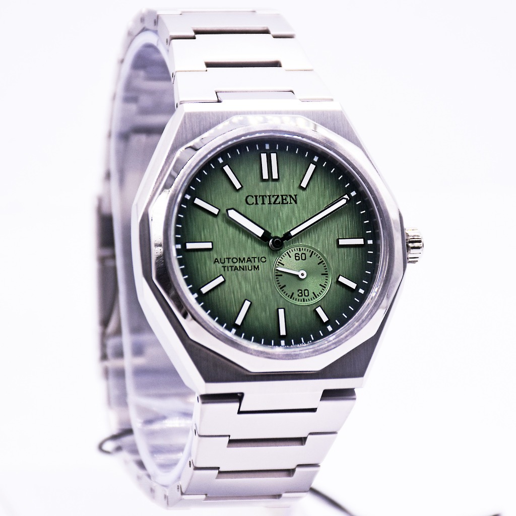 Citizen jam tangan pria autometic titanium stainless Steel