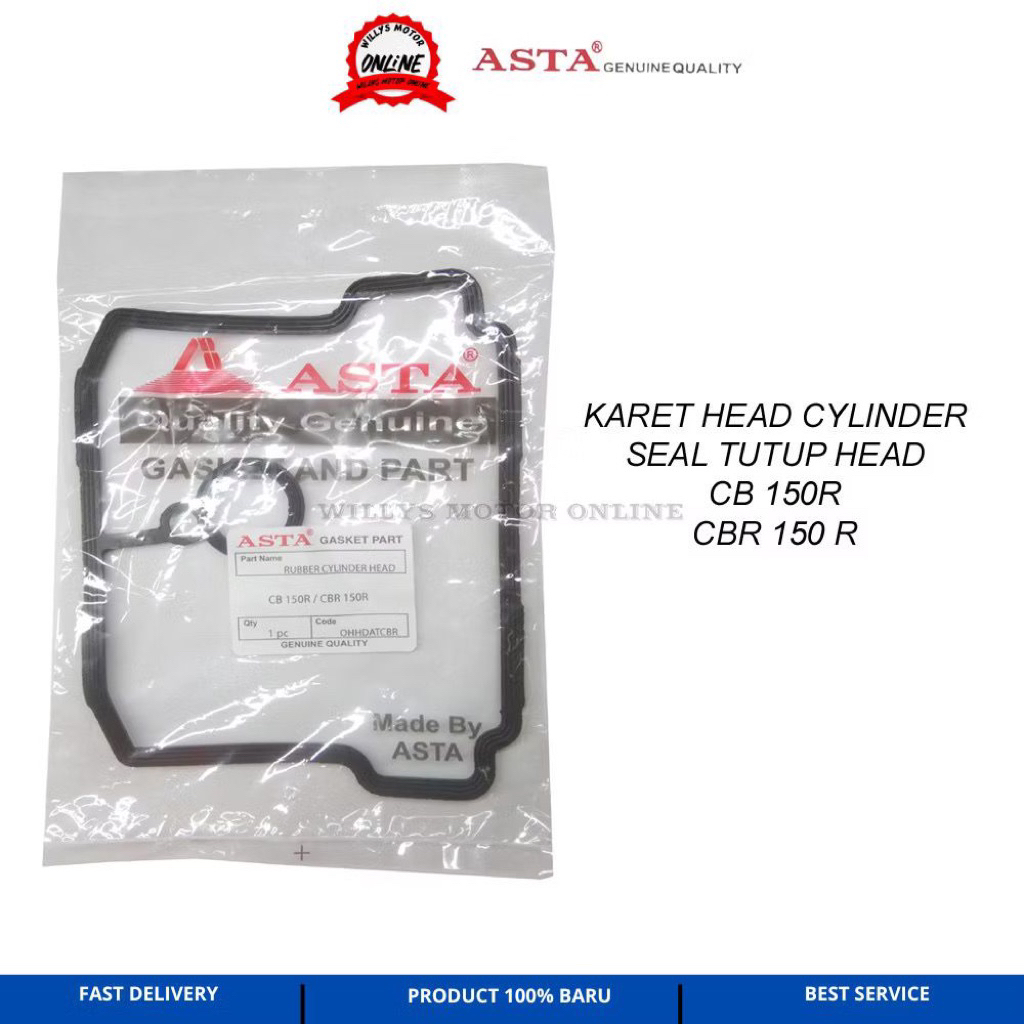 KARET HEAD CB150R CBR150R ASTA SIL HEAD CYLINDER SEAL HEAD CB150R