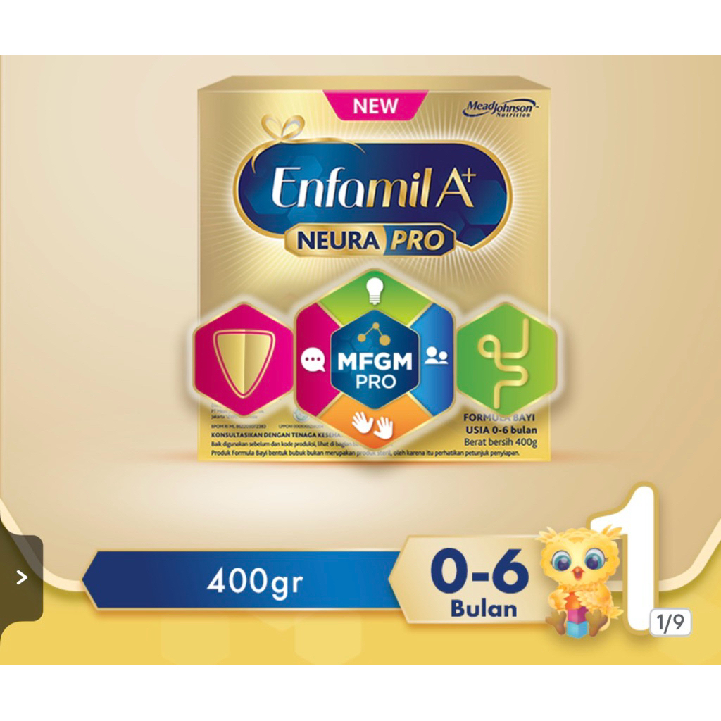 Enfamil a+1 a+2 400 gr 800 gr