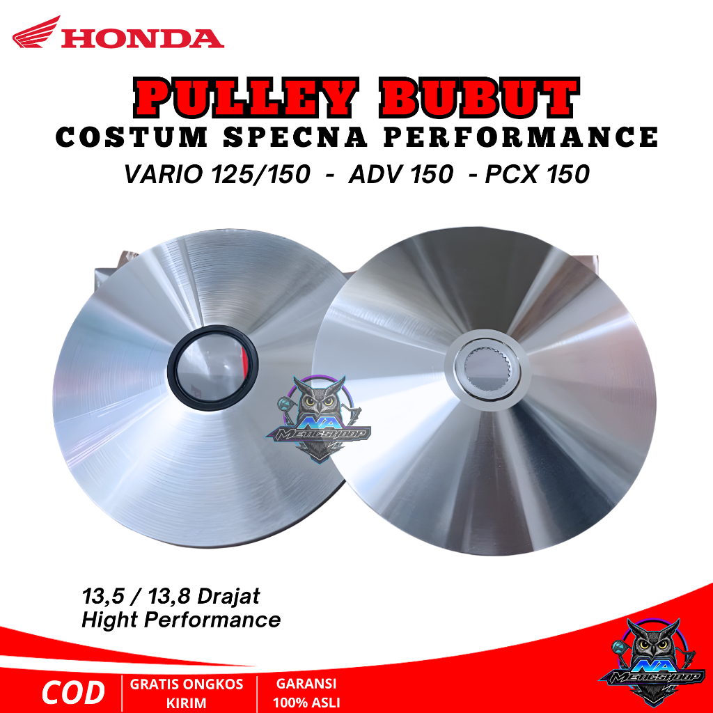 RUMAH ROLLER VARIO 125 PULLEY BUBUT VARIO 150 PULLEY VARIO 125 PULLEY VARIO 150 KEYLESS VARIO RACING