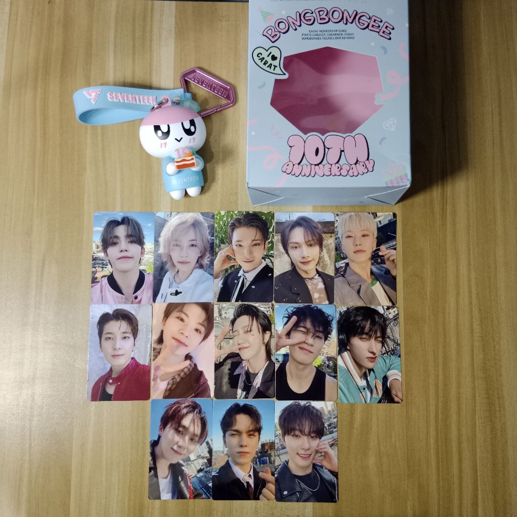 [READY STOCK] CARAT MEMBERSHIP KIT SEVENTEEN BONGBONGEE 2025 (Scoups Jeonghan Joshua Jun Hoshi Wonwo