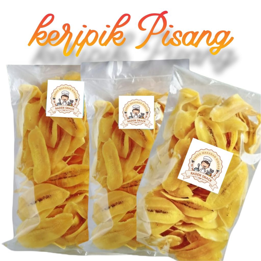 kripik pisang / kripik pisang kepok / kripik pisang saba/ kripik
