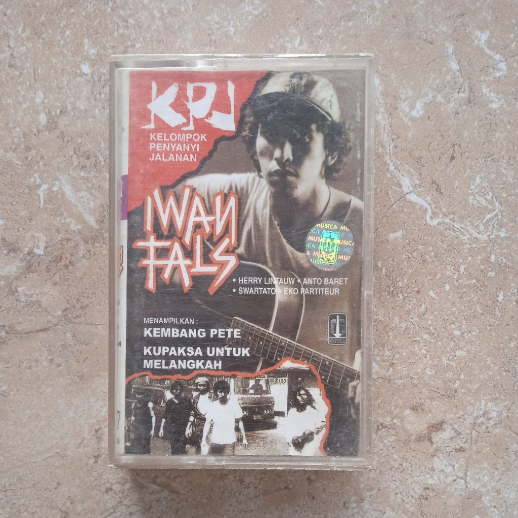Kaset Pita Iwan Fals "KPJ, Kelompok Penyanyi Jalanan"