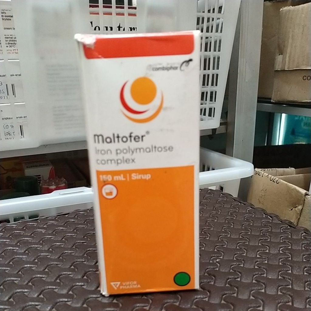 Maltofer Sirup 150 ml - Suplemen Zat Besi untuk Anak 2-12 Tahun