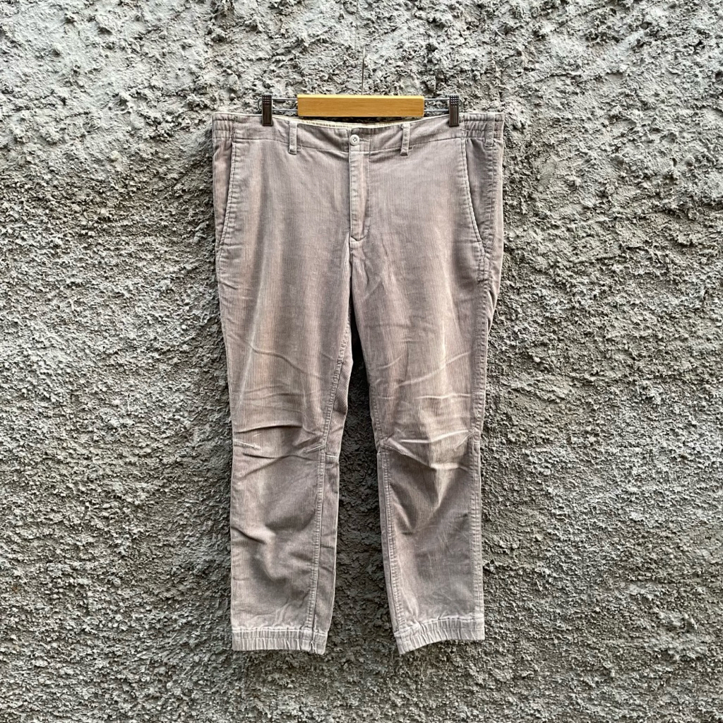 Celana Corduroy Beams Used Unisex Pria Wanita