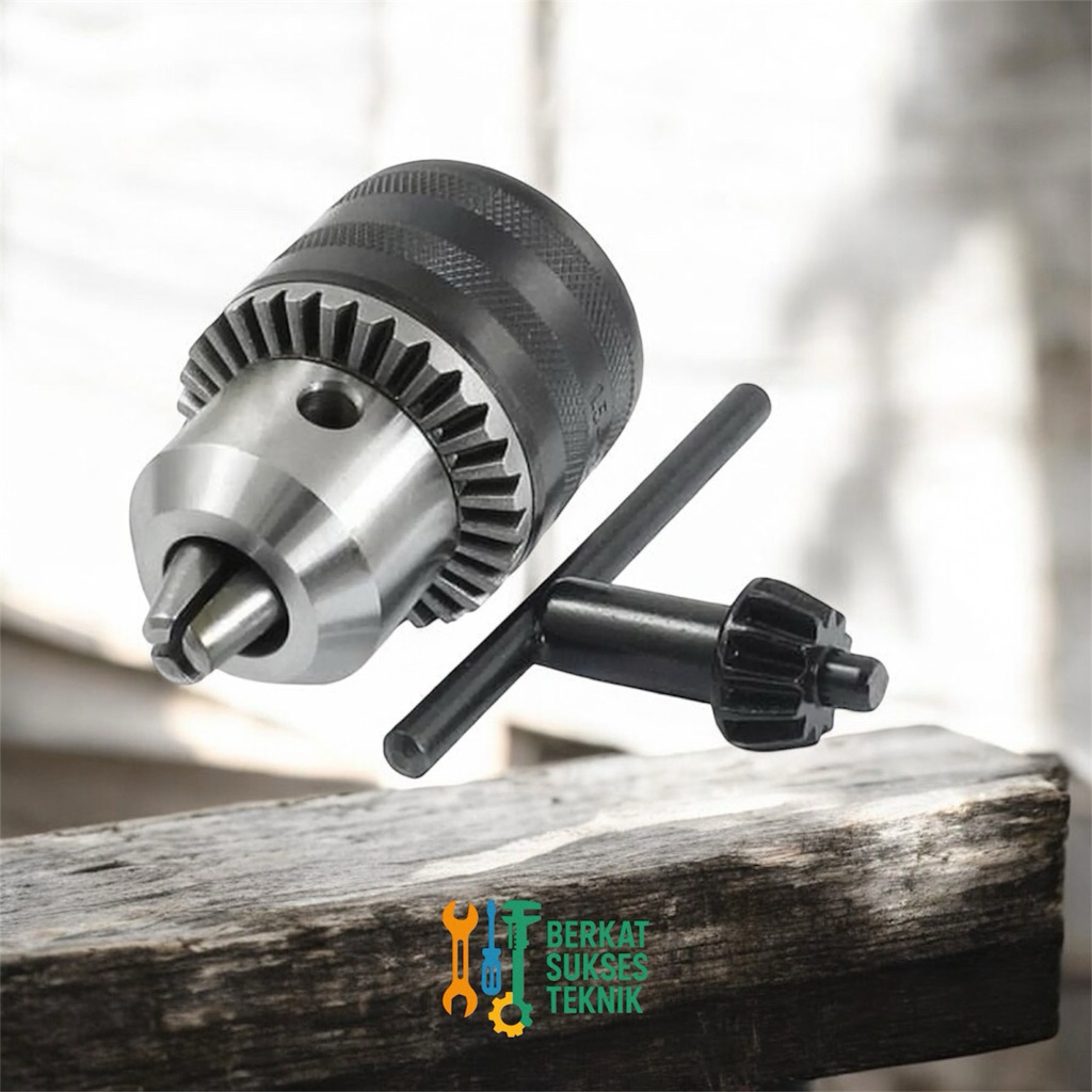 Kepala Bor 1-10 mm Drill Chuck Model B12