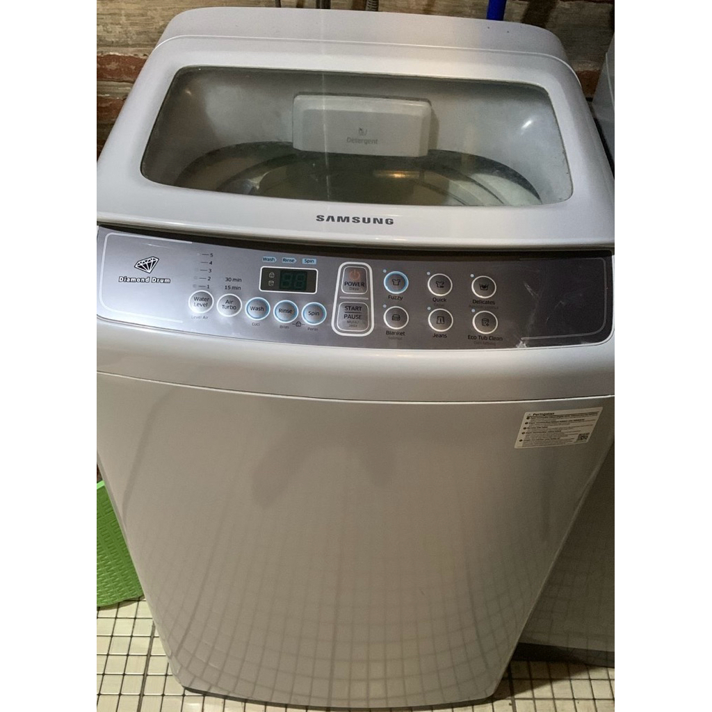 mesin cuci samsung 7 kg diamond drum