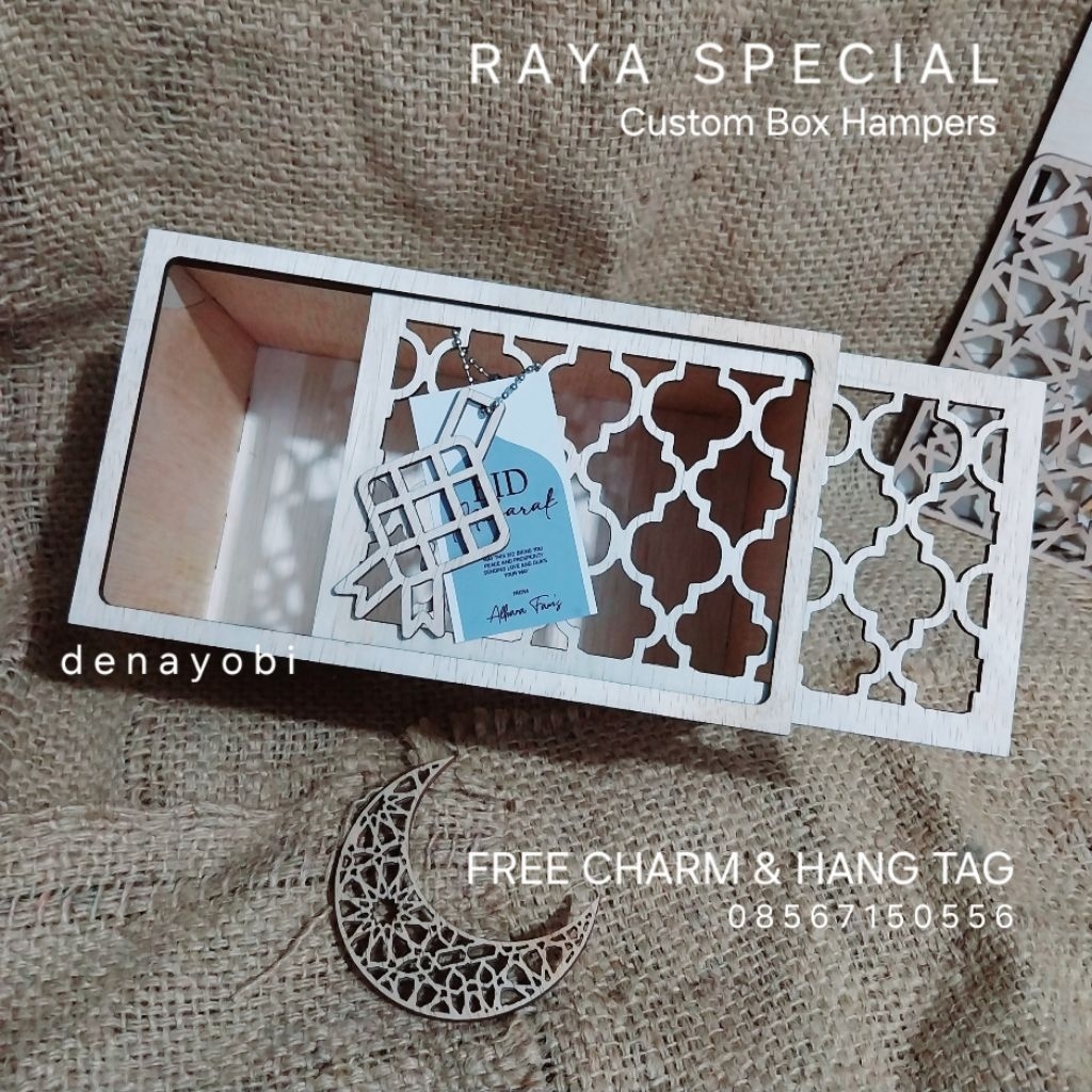 Box Hampers Kotak Hampers custom ukuran