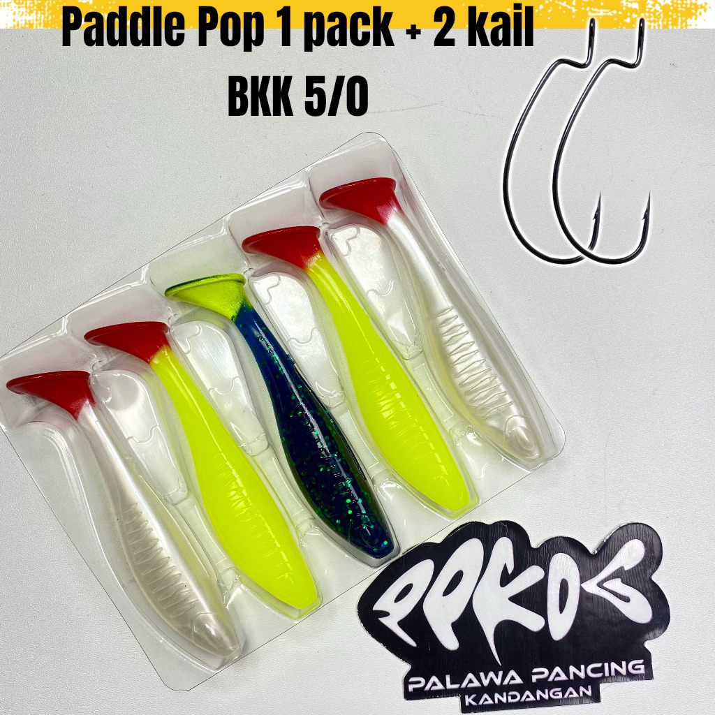Paddle Pop 10 cm Rep Ozmy Bonus 2 Hook BKK