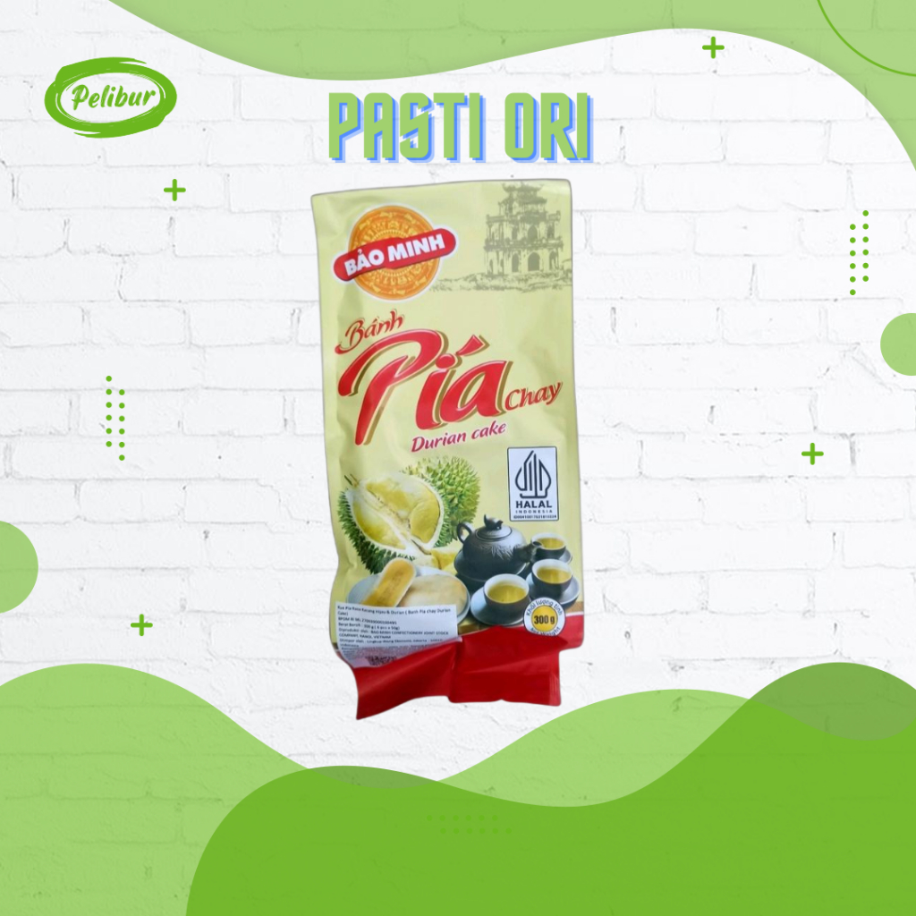 Pia Durian Vietnam Banh Pia Chay HALAL 300gr