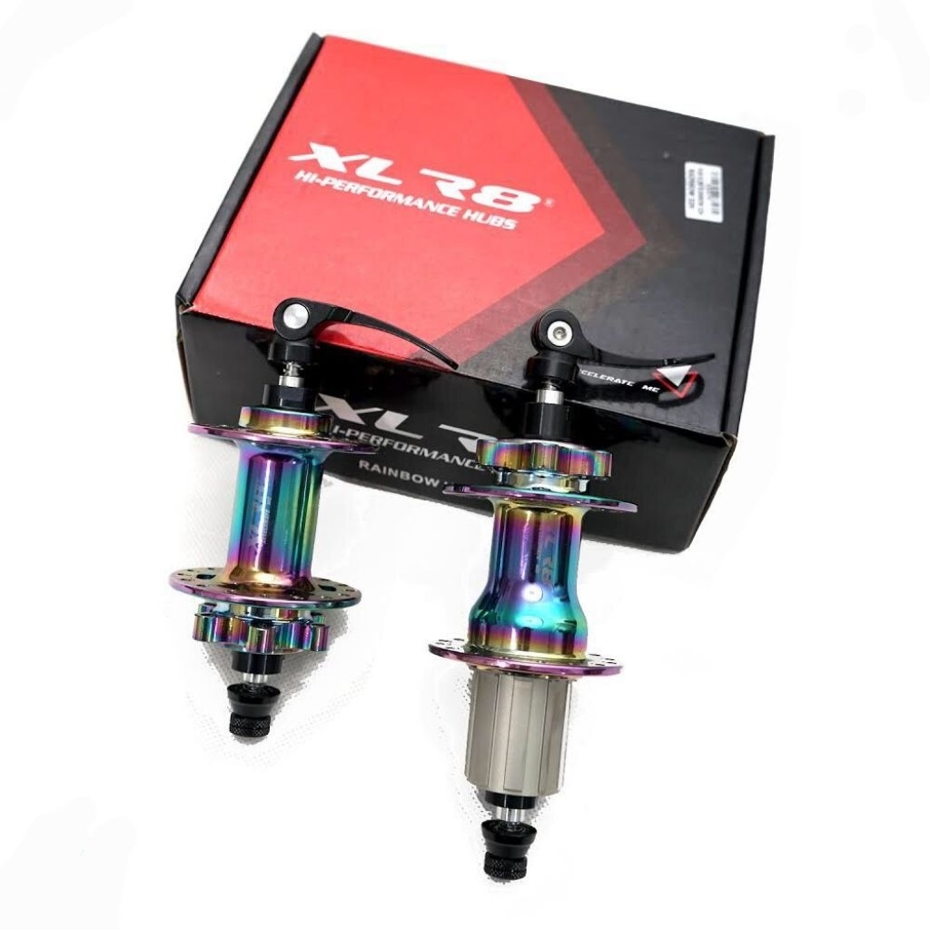 HUB FREEHUB XLR 8 RAINBOW 32HOLE
