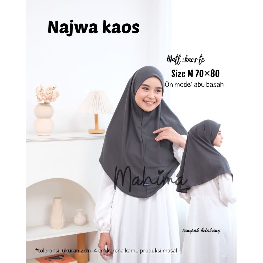Jilbab Mahima size M | Jilbab Najwa | Hijab Mahima