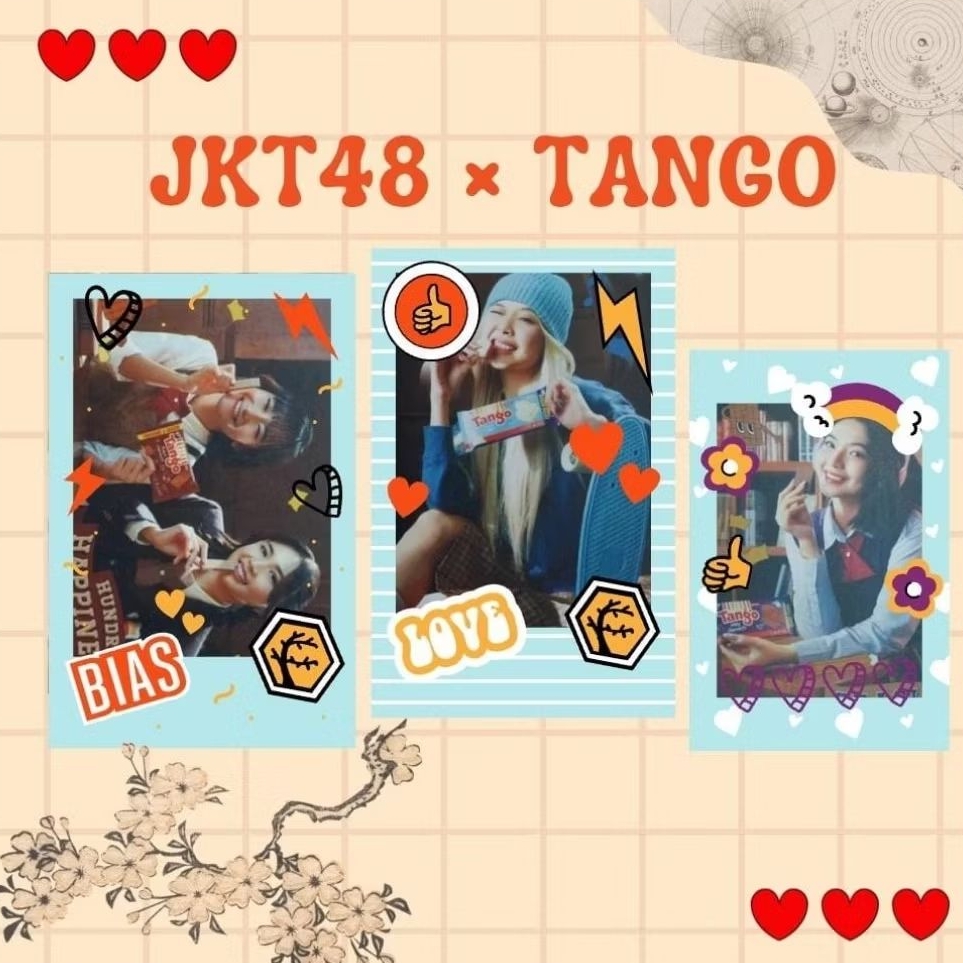 Photocard official JKT48 × Tango