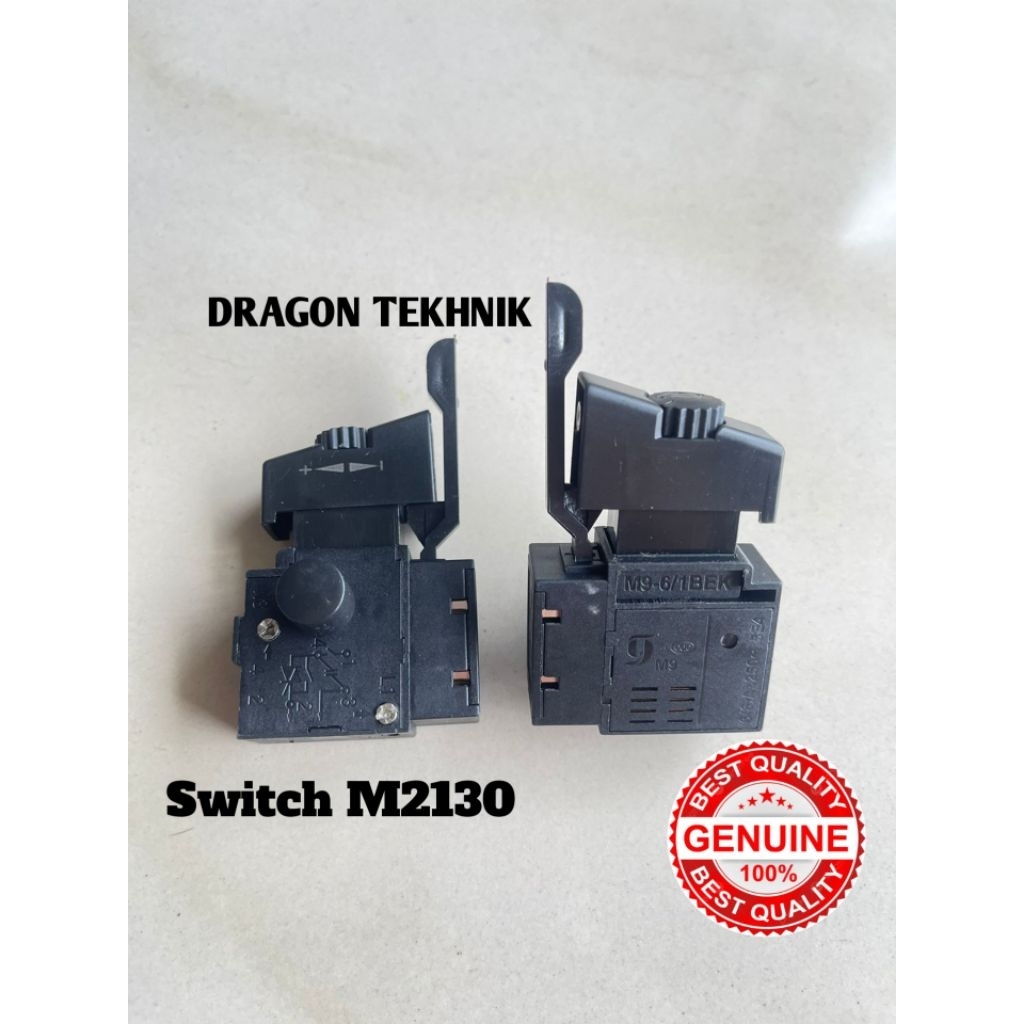 Switch Bor 13 MM Modern Saklar Bor Listrik 13 mm M-2130 Saklar Bor M2130