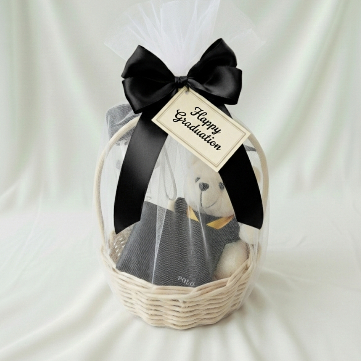 Hampers Boneka Wisuda Cowok Murah Paket Kado Hadiah Dompet Lipat Cowok Wisuda Murah