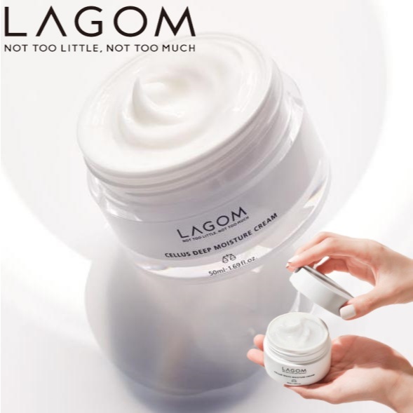 LAGOM Cellus Deep Moisture Cream 60ml/Natural Moisturizer/Nourishing Protecting Cream