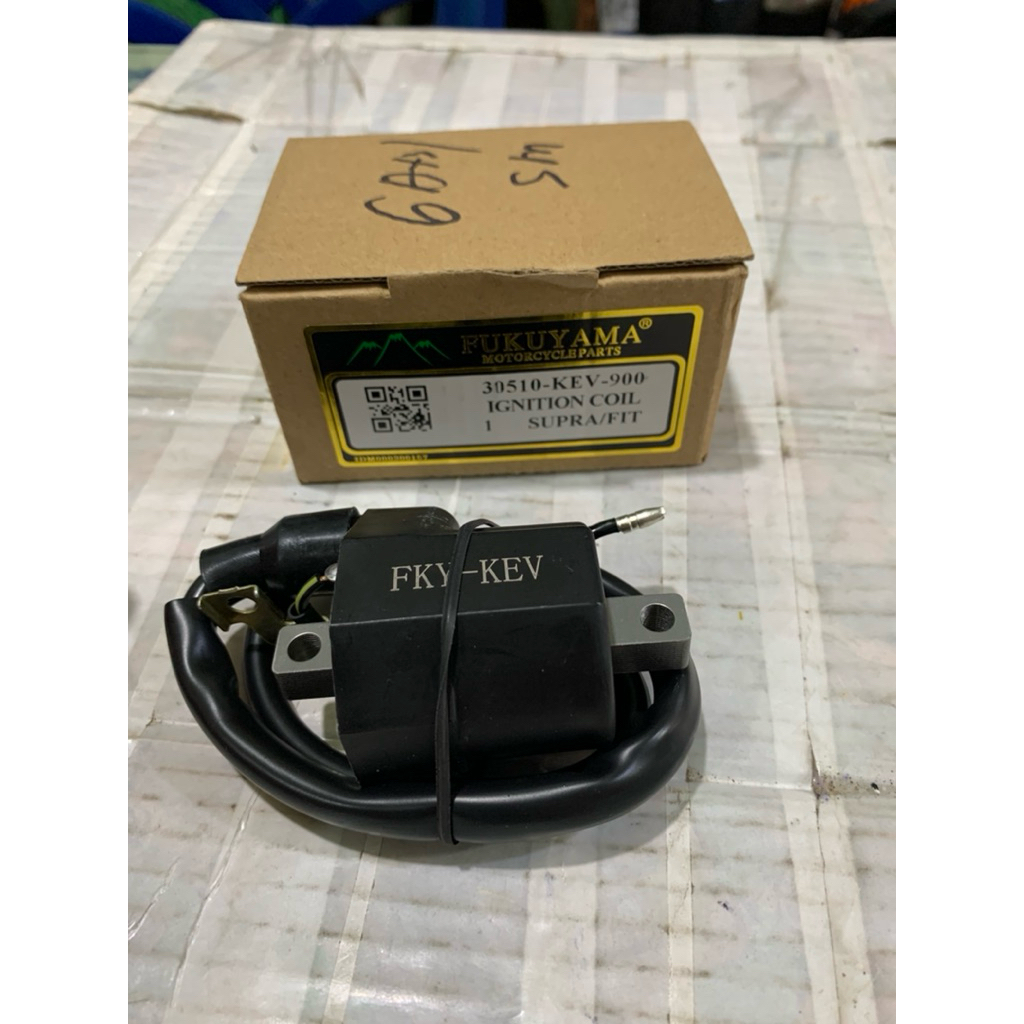 COIL KOIL DEKSI KLOS 12V ORI FUKUYAMA HONDA SUPRA X SUPRA FIT LAMA SUPRA X 125 KARISMA REVO ABSOLUTE