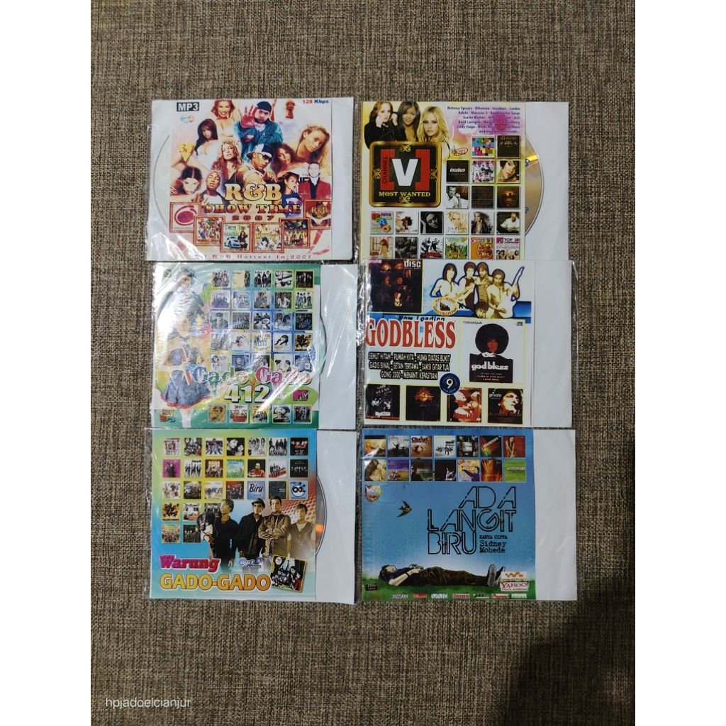 KASET DVD VCD PAKET 1111