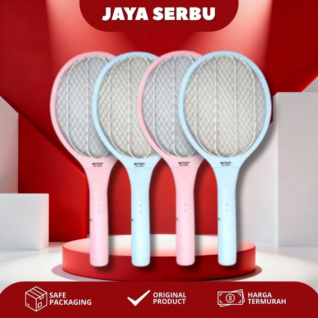 Mitsui Raket Nyamuk MRN 65 Zeus / Reket Cas Murah