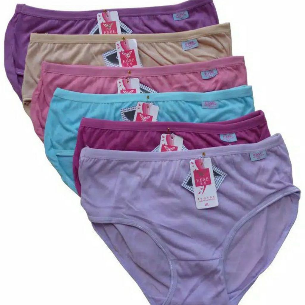 PROMO 12 PCS CELANA DALEM WANITA KATUN IMPORT /celana dalam wanita murah /celana dalam wanita / cela