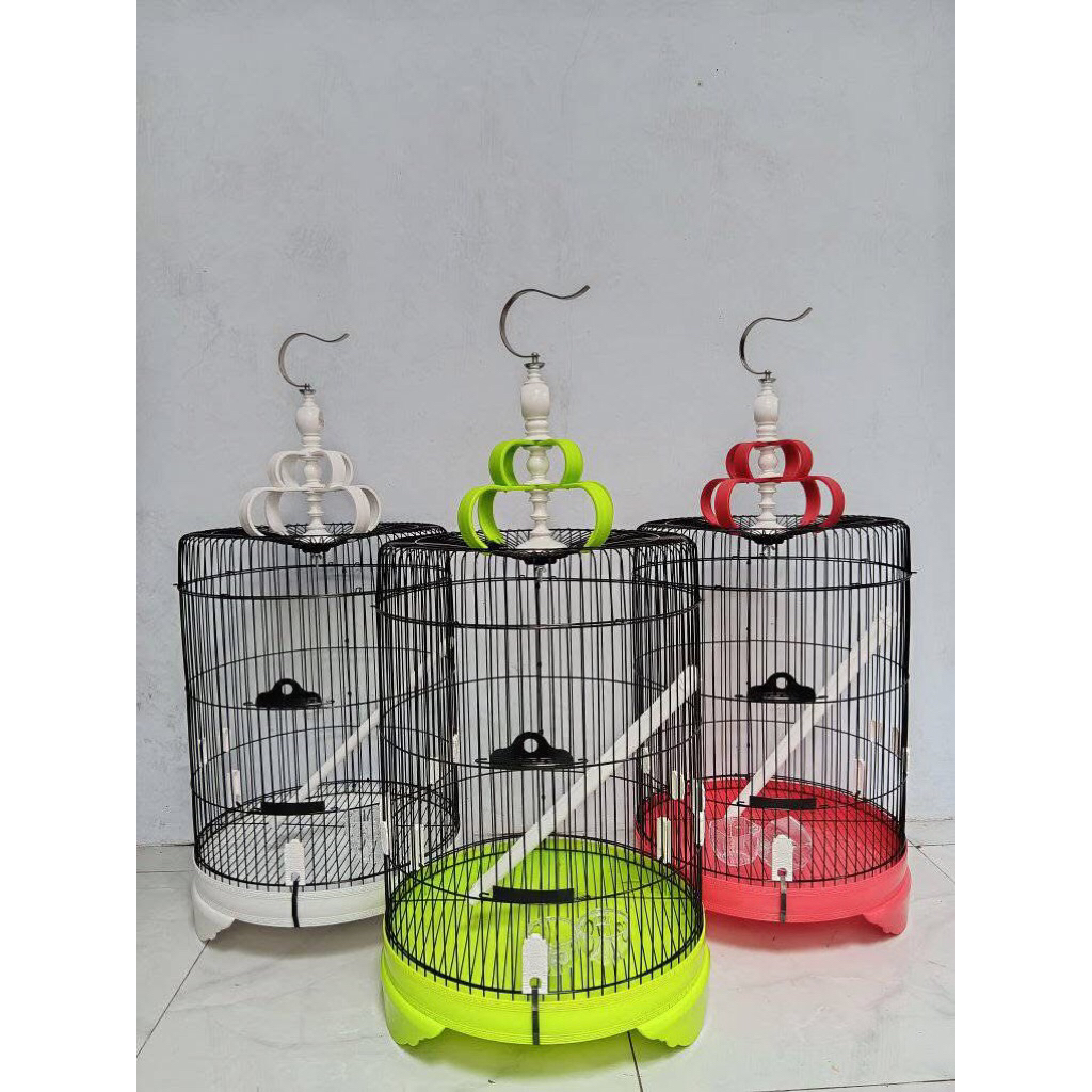 SANGKAR BESI LOVEBIRD JUMBO DM 42cm