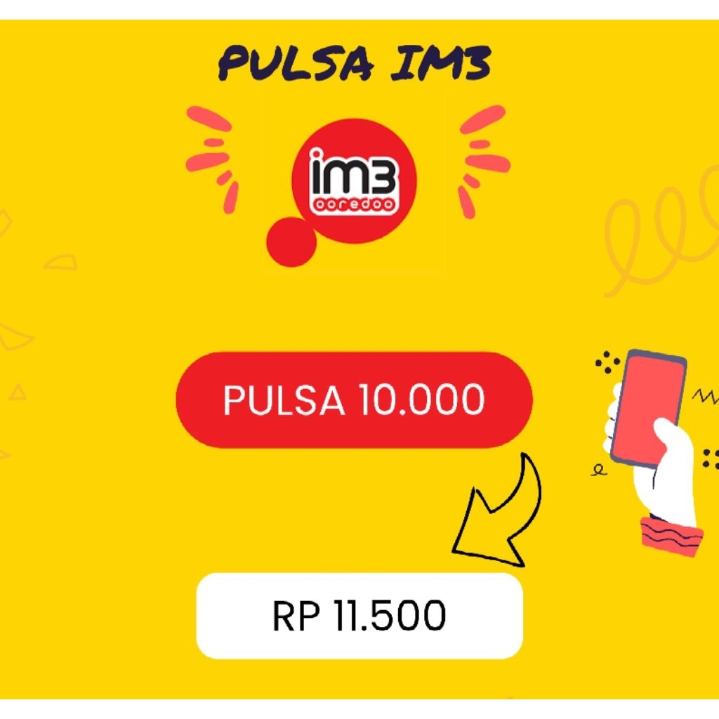 Pulsa IM3 10k