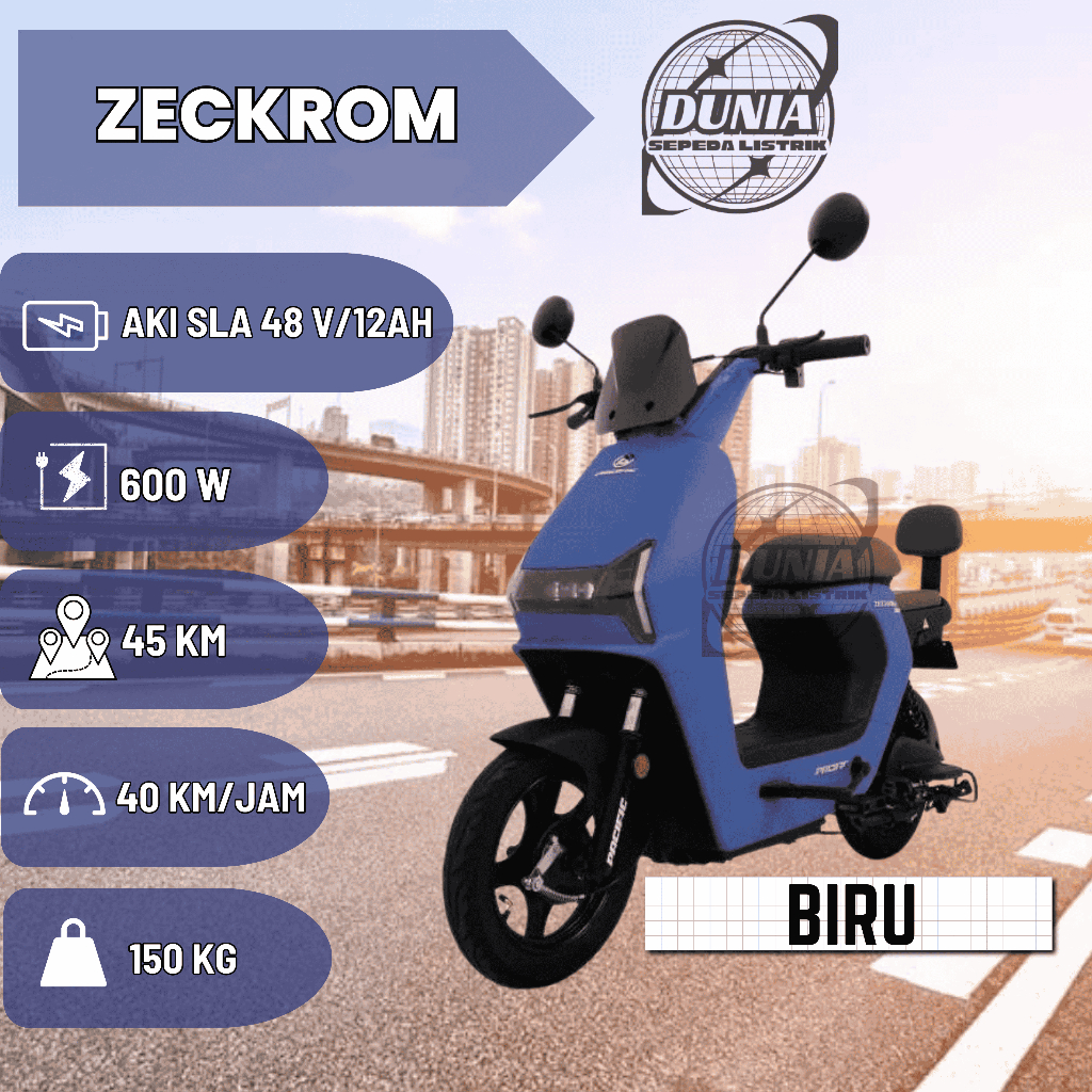 SEPEDA LISTRIK PACIFIC ZECKROM
