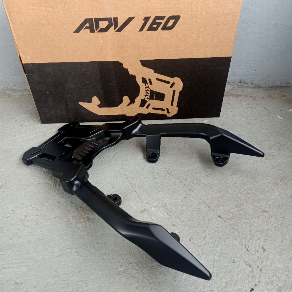 Breket Box ADV 150 ADV 160 Behel Box Belakang Import Aluminium Full Import breket box adv 150 adv 16